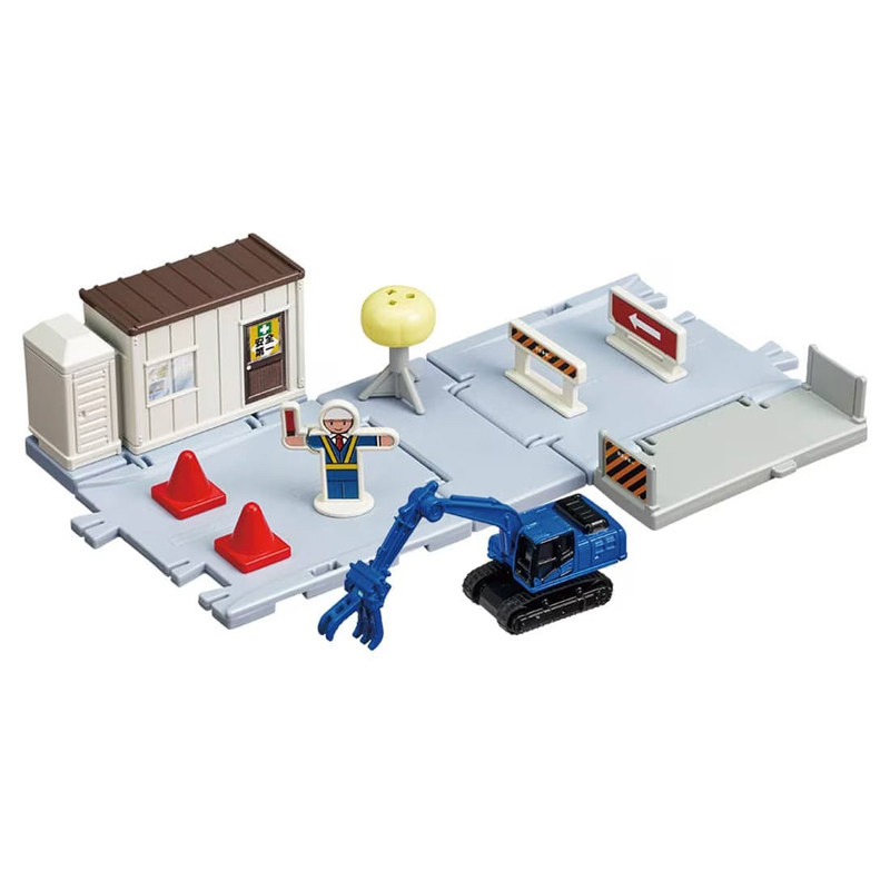 Vintage Collectible Toy Cars - Set Mainan Konstruksi Jalan Tomica Town