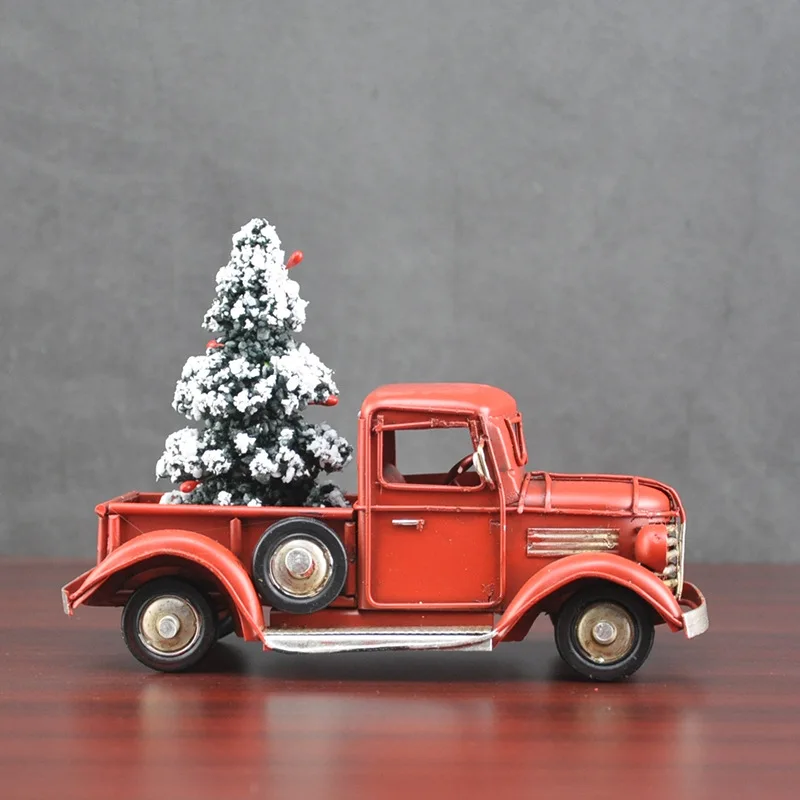 Hadiah Kreatif Natal Koleksi M - Vintage Collectible Trucks ulasan dan harga
