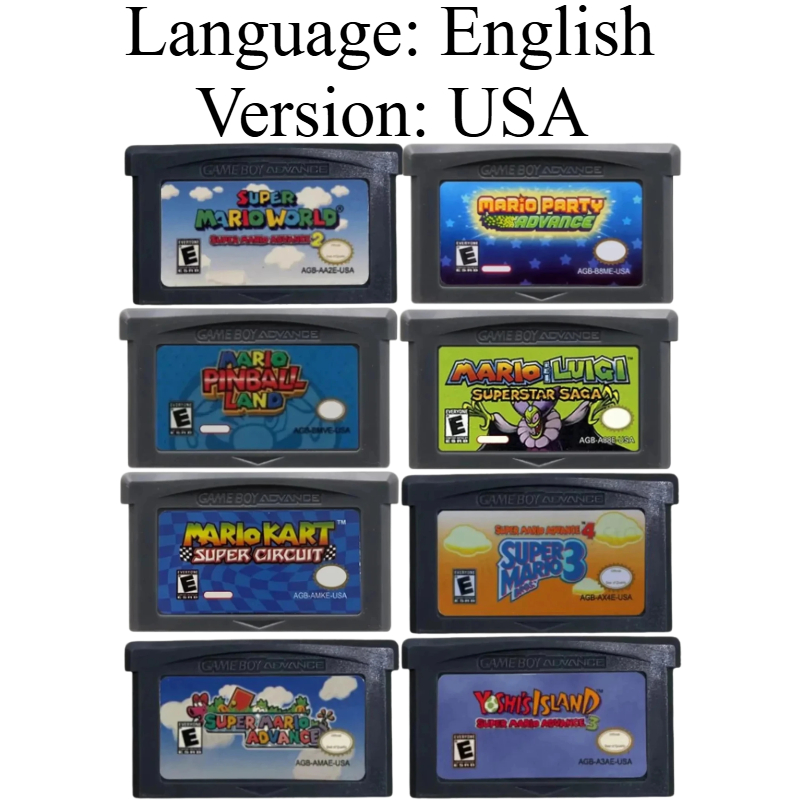 Kartu Game GBA Versi EUR & USA - Vintage Collectible Cards ulasan dan harga