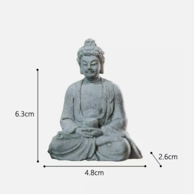 Patung Buddha Resin Patung Kol - Vintage Collectible Ornaments ulasan dan harga