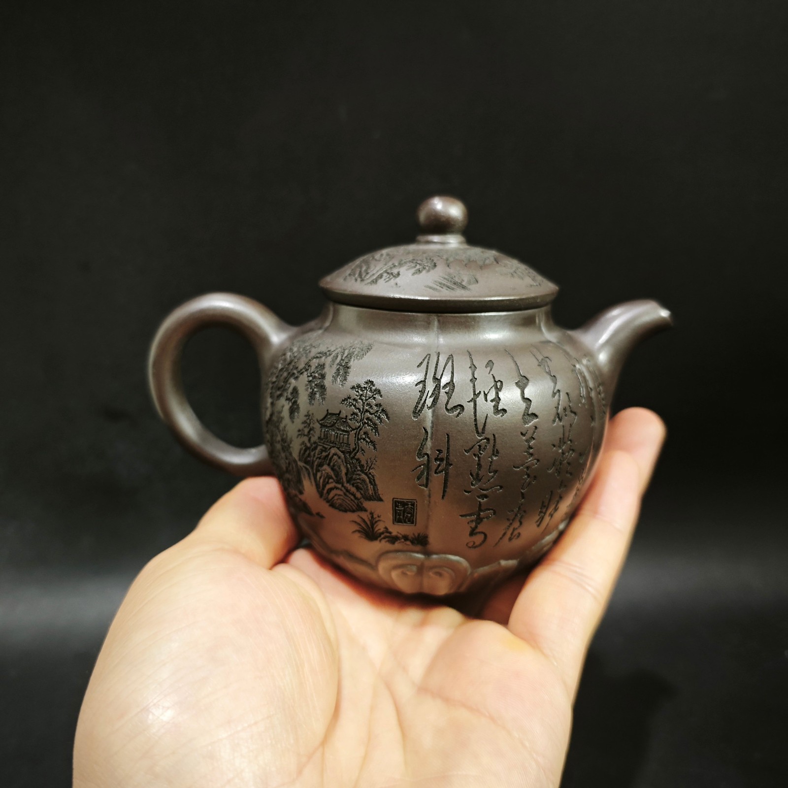 Teko Teh Yixing Zisha Vintage  - Vintage Collectible Pottery ulasan dan harga