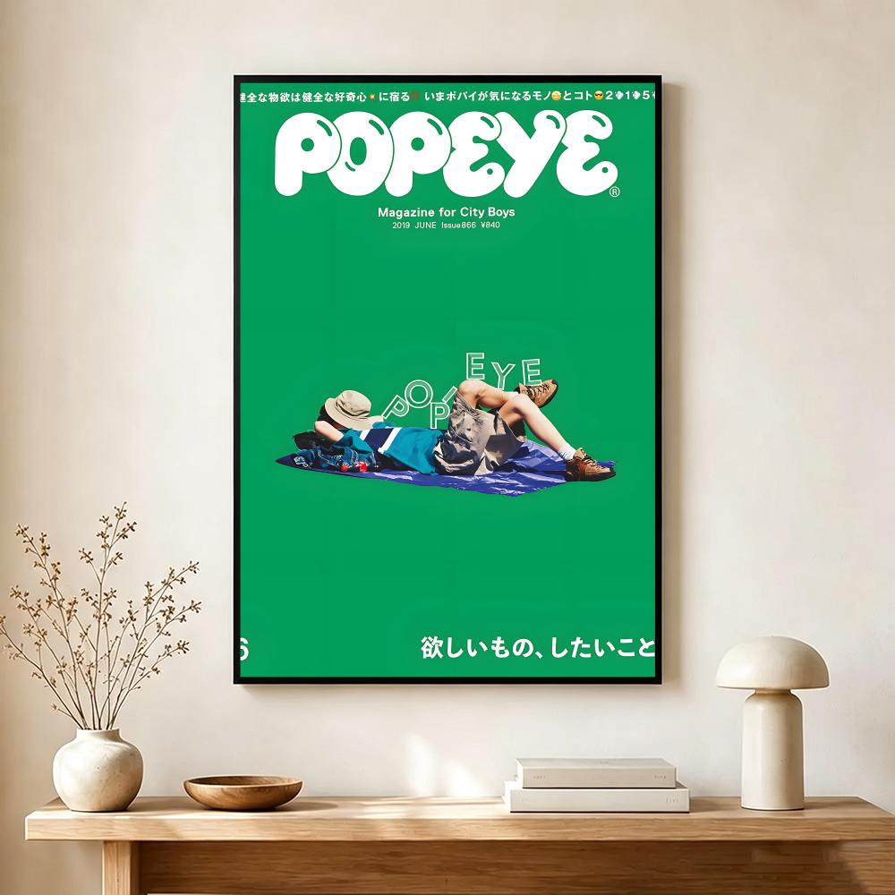 Poster Majalah Vintage P-Popey - Vintage Collectible Magazines ulasan dan harga
