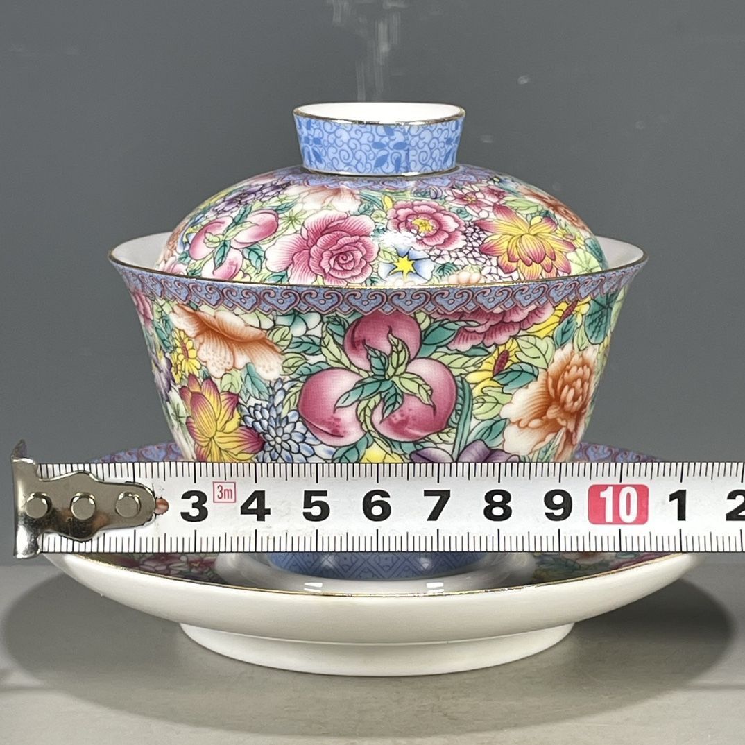 Gaiwan Kiln Falangcai Antik Ci - Vintage Collectible Pottery ulasan dan harga