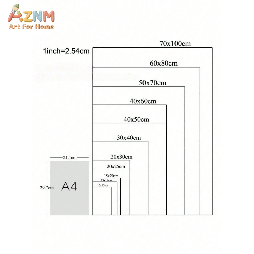 AZNM Lukisan Kanvas Antik Henr - Vintage Cartoon Collectible ulasan dan harga