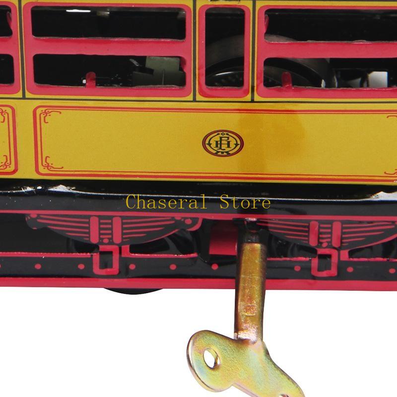 E7CE Retro Wind Up Up Tram Bus - Vintage Collectibles Toys ulasan dan harga
