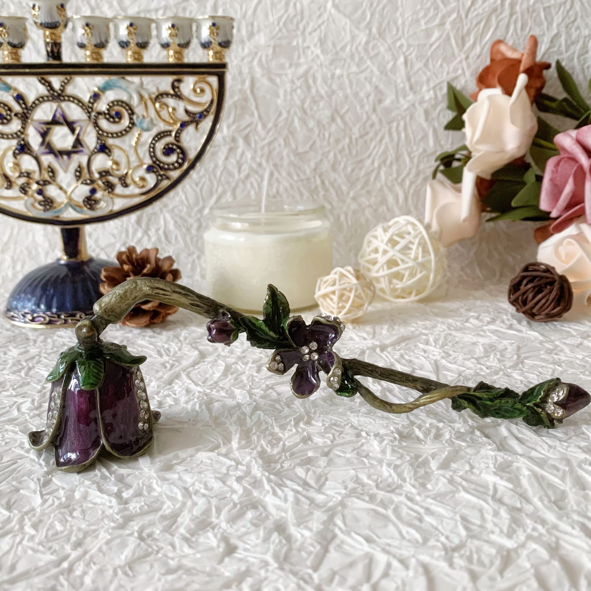 Pemadam Lilin Menorah Mewah Be - Collectible & Vintage Dolls For Wedding ulasan dan harga