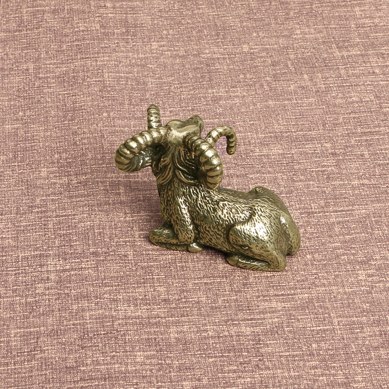 Patung Antelop Tanduk Putar Pe - Vintage Collectible Ornaments ulasan dan harga