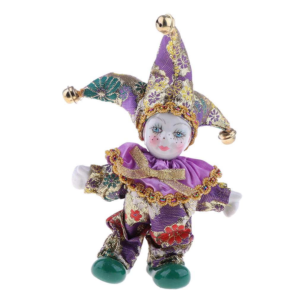 Boneka Porselen Badut 16 cm, B - Vintage Collectible Clowns ulasan dan harga