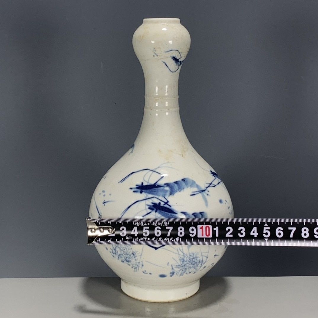 Vas Bunga Kepala Bawang Putih  - Vintage Collectible Pottery ulasan dan harga
