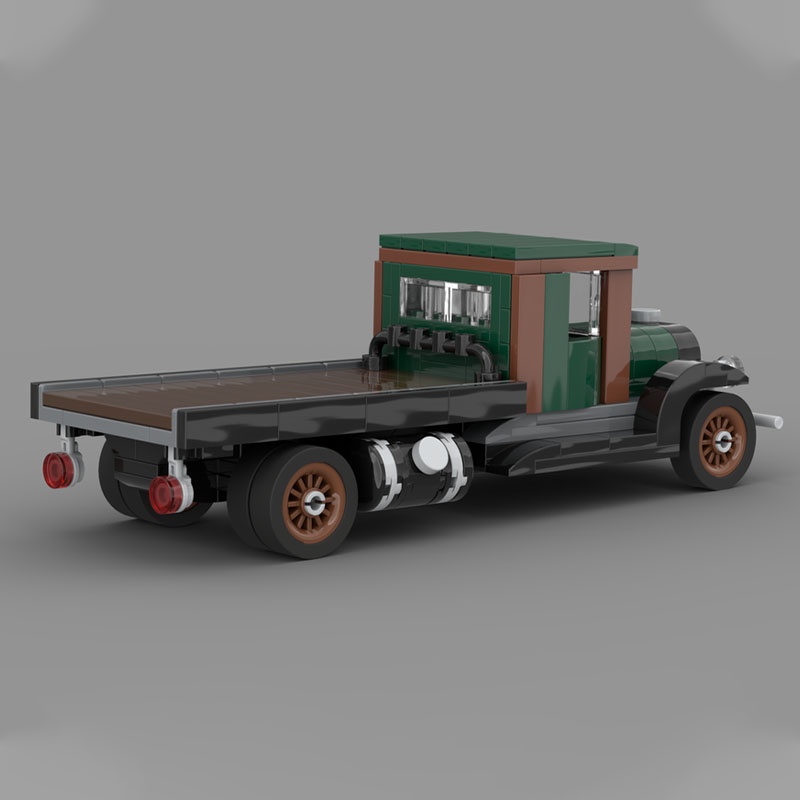 226pcs Mobil MOC Truk Bak Terb - Vintage Collectible Trucks ulasan dan harga