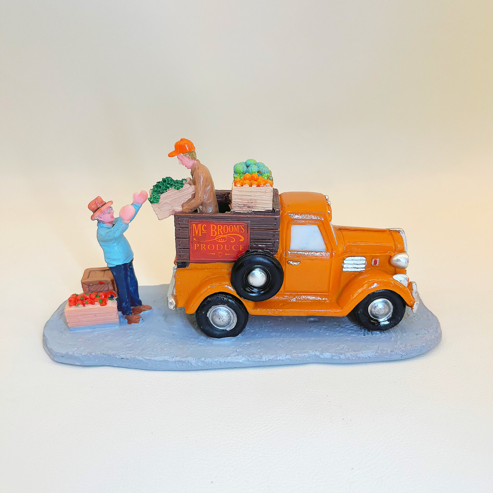 Figurin Resin Truk Pengiriman  - Vintage Collectible Trucks ulasan dan harga