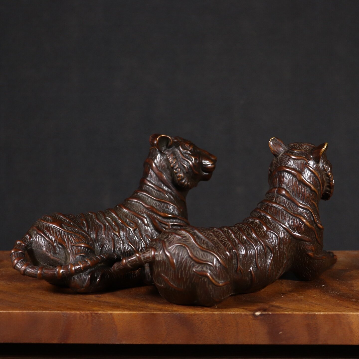 Patung Harimau Tembaga Antik F - Vintage Collectible Stores ulasan dan harga